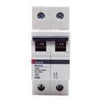 Disjoncteur BH-D6 2P 10A TYPE C N Courbe C. 6kA Disjoncteur BH-D6 2P 10A TYPE C N Courbe C. 6kA