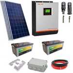 Kit Panneau Solaire maison 3000W 24V 8000Wh/jour Kit Panneau Solaire maison 3000W 24V 8000Wh/jour