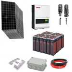 Kit Solaire Isolé 5000W 48V 20 000Wh/jour. Bat OPzS. Kit Solaire Isolé 5000W 48V 20 000Wh/jour. Bat OPzS.