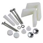 kit de fixation WC 2 pièces fixations latérales