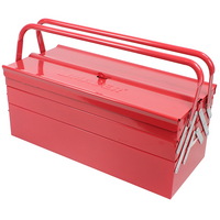 Caisse a outilles 93 unités en métal couleur rouge