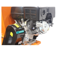 Broyeur de Branches déchiqueteuse de feuilles d’arbre thermique  9CV moteur 4T