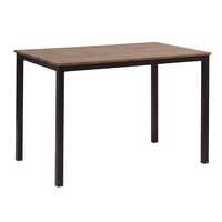 Ensemble Table + 4 Chaises Bois MDF (70 x 75 x 110 cm)