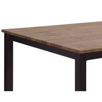 Ensemble Table + 4 Chaises Bois MDF (70 x 75 x 110 cm)