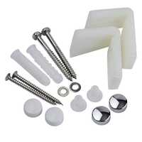 kit de fixation WC 2 pièces fixations latérales