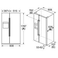 Frigo Américain BALAY 3FAF494XE Inox 179x91 Eau/glace A++