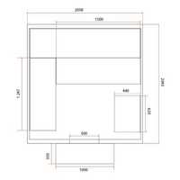 Sauna Gaïa Nova cèdre rouge