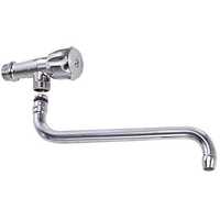 Robinet pivotant 1 bec bas 20 cm. 1/2 "