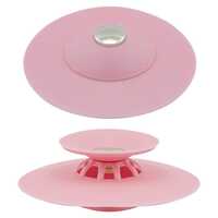 Universal Stopper Sink Bathtub Silicone With Basket Ø 10 cm.