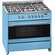 Gazinière MEIRELES E 911 PB 121 litres Gaz Butane Propane - Bleu