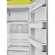 Réfrigérateur 1 porte SMEG FAB28RLI5 couleur Vert citron A+++