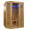 Sauna Venetian Hybride 2/3 places pack complet 4.5kW Black Wall